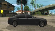 BMW 750Li 2010 para GTA San Andreas miniatura 5