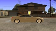 Infiniti G37 Coupe Sport for GTA San Andreas miniature 5