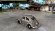 Volkswagen Beetle 1963 para GTA San Andreas miniatura 3