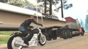 Harley-Davidson Black Rider для GTA San Andreas миниатюра 5