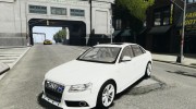 Audi S4 Unmarked para GTA 4 miniatura 1