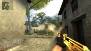 Default CSS Golden AK-47 para Counter-Strike Source miniatura 2