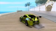 Nissan 370Z для GTA San Andreas миниатюра 3