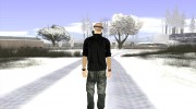 Skin GTA Online в противогазе для GTA San Andreas миниатюра 5