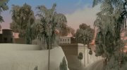 Сжатые зимние деревья для GTA San Andreas миниатюра 5