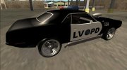 1971 Plymouth Hemi Cuda 426 Police LVPD para GTA San Andreas miniatura 4