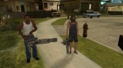 Неадекватный пед с миниганом para GTA San Andreas miniatura 15
