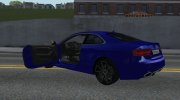 Audi RS5 Coupe Typ 8T 14 для GTA San Andreas миниатюра 3