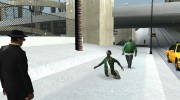 Метание снежка for GTA San Andreas miniature 4