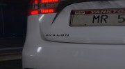 2014 Toyota Avalon для GTA 5 миниатюра 4