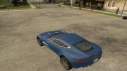 Aston Martin One77 для GTA San Andreas миниатюра 3