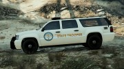 Los Santos State Trooper SUV Arjent para GTA 5 miniatura 2