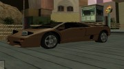 Lamborghini Diablo SV для GTA San Andreas миниатюра 1