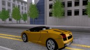 Lamborghini Gallardo for GTA San Andreas miniature 4