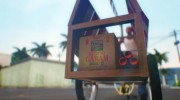 Indonesian Flag Seller Cart for GTA San Andreas miniature 2