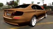 BMW 520d 2012 для GTA San Andreas миниатюра 2