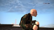Shaved Soldier для GTA San Andreas миниатюра 9