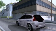Volvo c30 Safety Car STCC для GTA San Andreas миниатюра 2