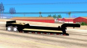 Trailer lowboy transport для GTA San Andreas миниатюра 1