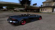 GTA 5 Pegassi Lampo Roadster para GTA San Andreas miniatura 3
