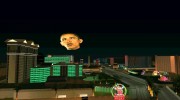 Barack Obama the moon для GTA San Andreas миниатюра 3