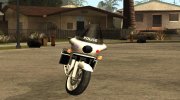 BETA Police Bike для GTA San Andreas миниатюра 3