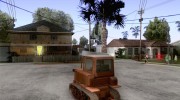Трактор ДТ-75 Почтальон para GTA San Andreas miniatura 3