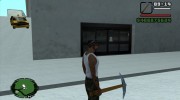 Кирка из игры Копатель Oнлайн для GTA San Andreas миниатюра 1
