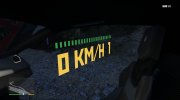 Simple 3D Speedometer 1.2 для GTA 5 миниатюра 1
