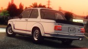 BMW 2002 Turbo (E10) 1973 for GTA San Andreas miniature 4