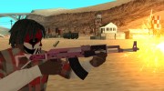 Assault Rifle Pink para GTA San Andreas miniatura 2