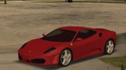 Ferrari F430 (Low Poly) для GTA San Andreas миниатюра 1