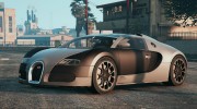 Bugatti Veyron ( Automatic Spoiler ) for GTA 5 miniature 1