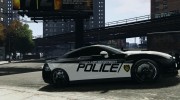 Nissan GT-R R35 Police para GTA 4 miniatura 5