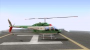 Bell 206 B Police texture3 для GTA San Andreas миниатюра 5