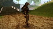 Солдат из команды Фантом 1 for GTA San Andreas miniature 3