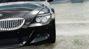 BMW M6 2010 для GTA 4 миниатюра 12