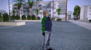 Девушка блондинка в куртке для GTA San Andreas миниатюра 3