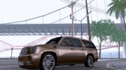 Cadillac Escalade ESV 2012 for GTA San Andreas miniature 4