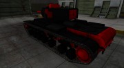 Черно-красные зоны пробития КВ-3 для World Of Tanks миниатюра 3