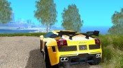 Lamborghini Gallardo для GTA San Andreas миниатюра 3
