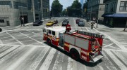 Fire Truck FDNY для GTA 4 миниатюра 3