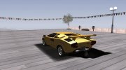 Lamborghini Countach LP400S 78 для GTA San Andreas миниатюра 2