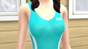 Kizaragy Swimsuit - Moschino SP needed for Sims 4 miniature 4