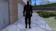 Bruce Wayne (Ninja Suit) для GTA San Andreas миниатюра 3