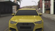 Audi А4 2016 для GTA San Andreas миниатюра 4