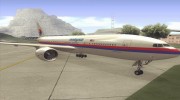 Boeing 777-2H6ER Malaysia Airlines para GTA San Andreas miniatura 1