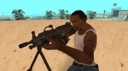M249 Light Machine Gun для GTA San Andreas миниатюра 4