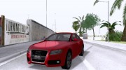 Audi S5 2009 SEDAN V8 для GTA San Andreas миниатюра 5