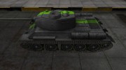 Скин для T-34-1 с зеленой полосой for World Of Tanks miniature 2